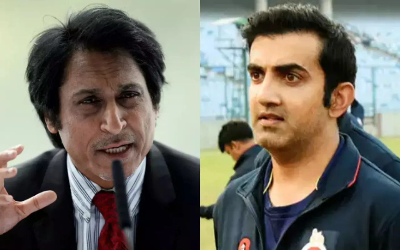 Ramiz Raja and Gautam Gambhir