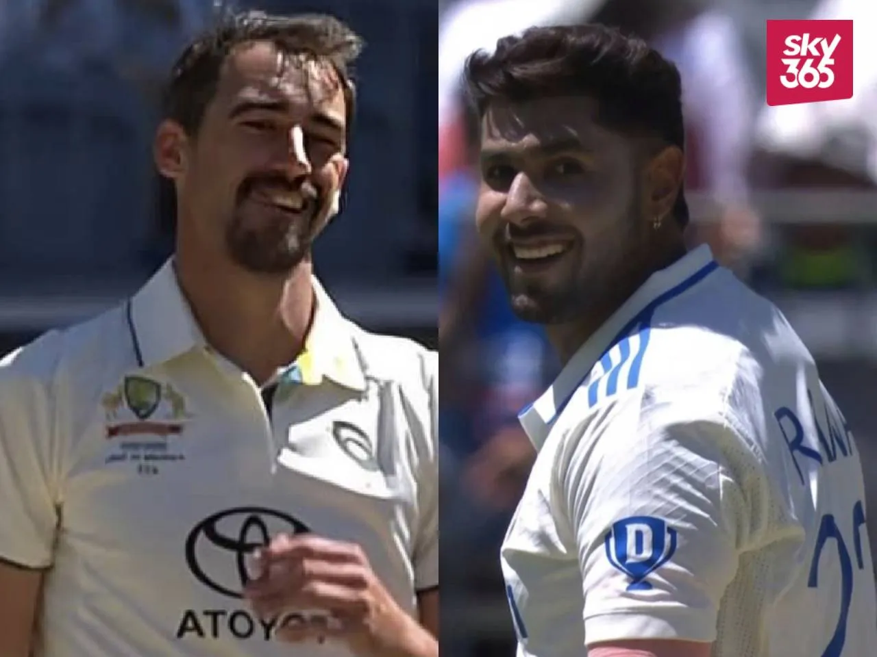 Mitchell Starc & Harshit Rana 