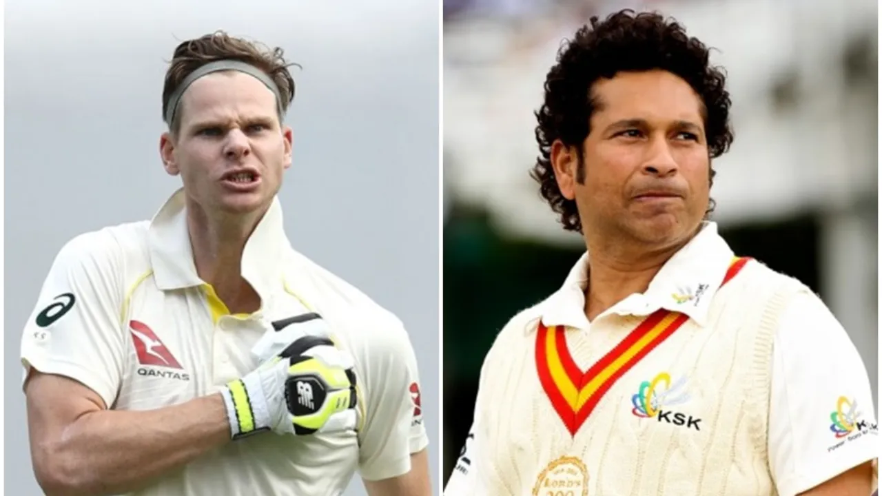 Statistical comparison between Steve Smith and Sachin Tendulkar after 205 Test innings