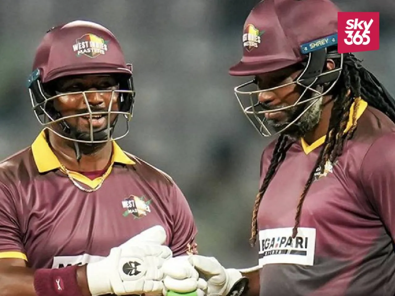 Chris Gayle and Dwayne Smith
