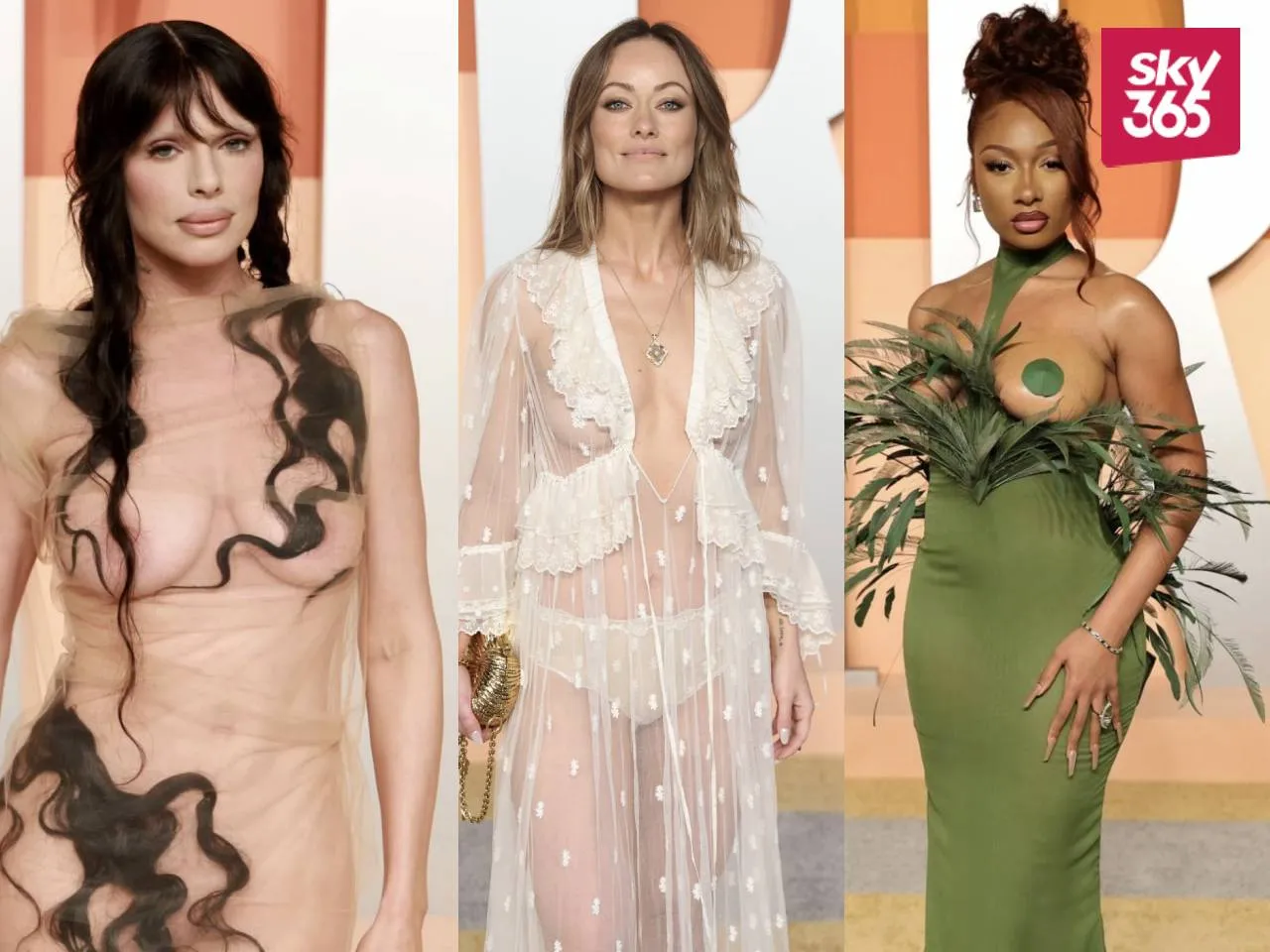 Naked Dress at Oscars 2025