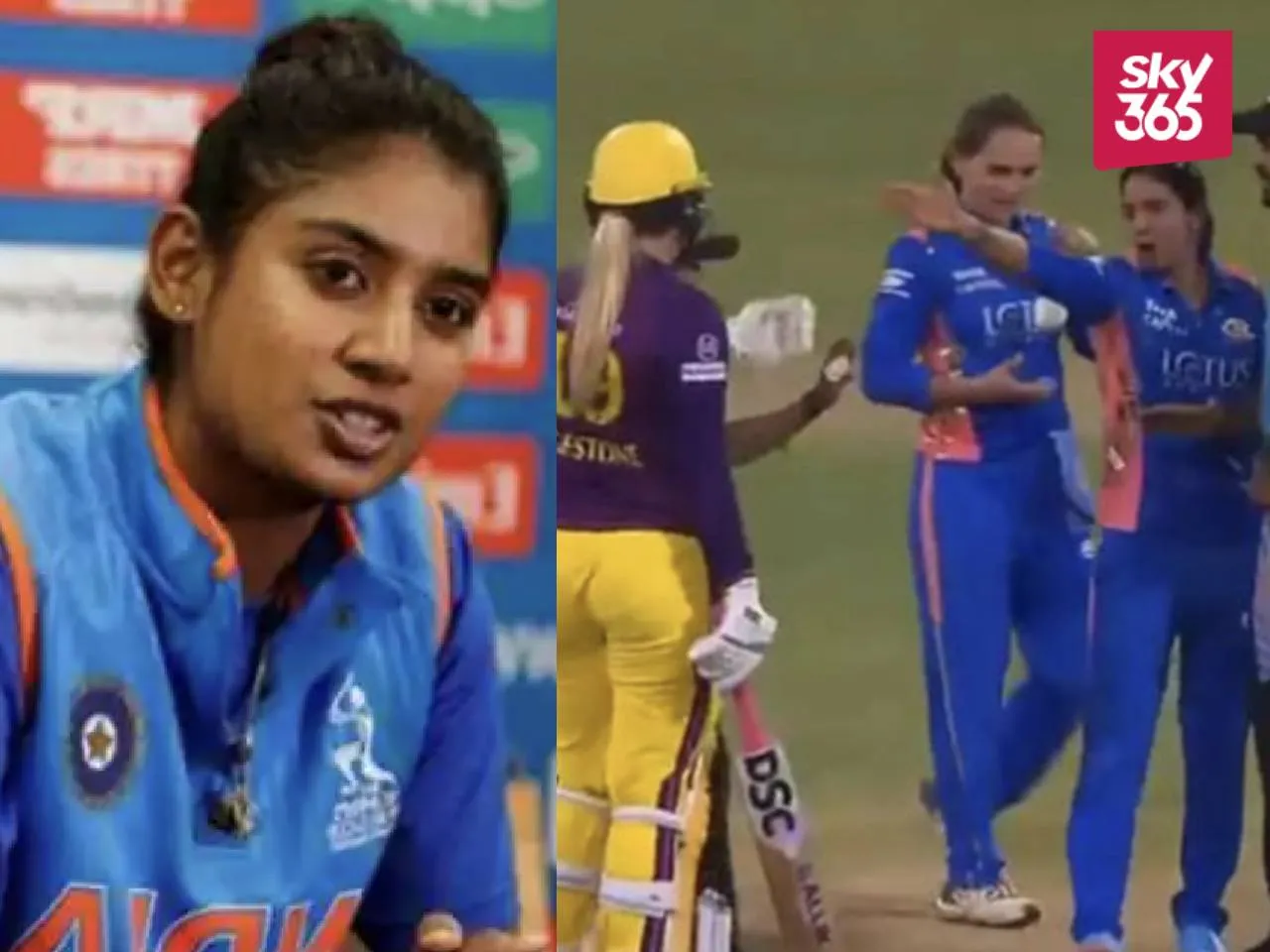 Harmanpreet-Sophie Controversy