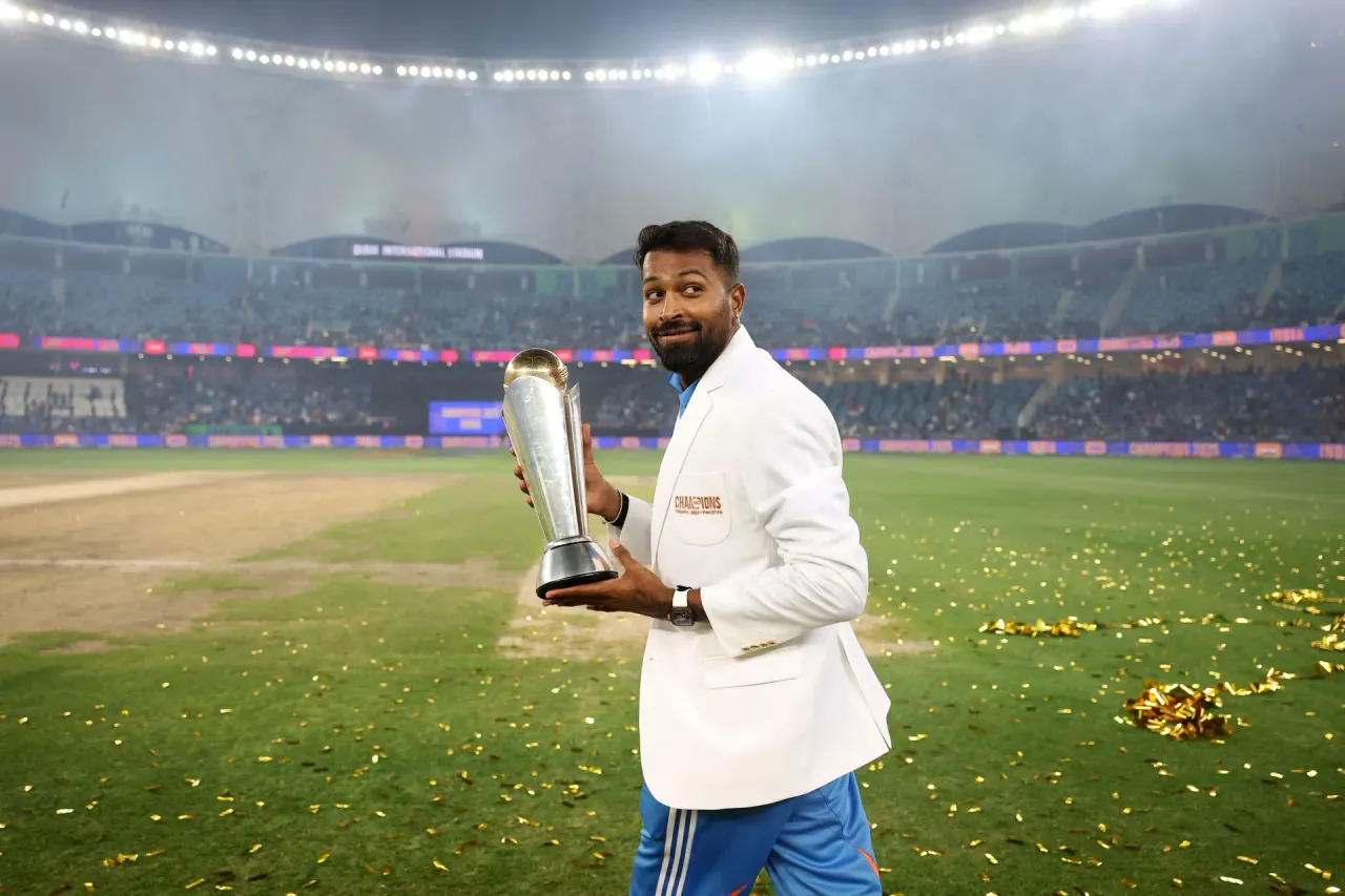 Hardik Pandya shares emotional moments with Anushka Sharma and Ritika Sajdeh after India’s historic Champions Trophy win