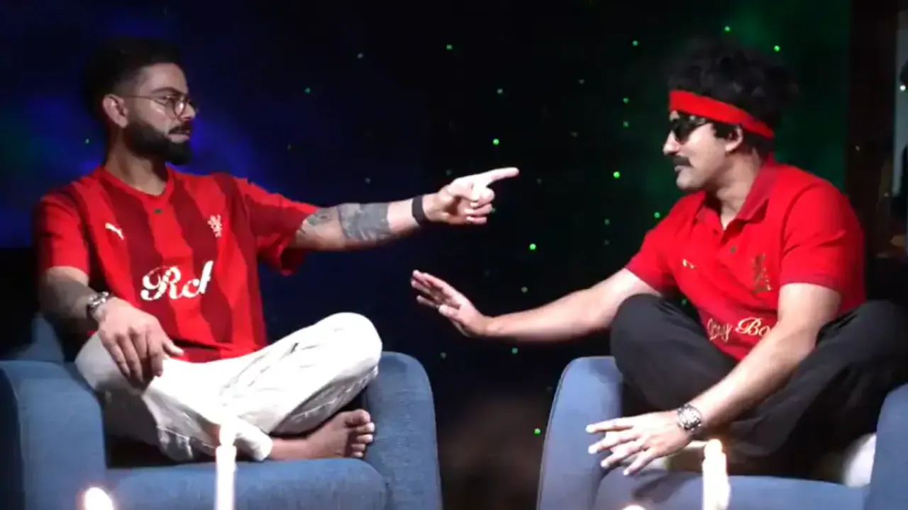 Virat Kohli and Mr. Nags entertain fans with a lighthearted meditation session