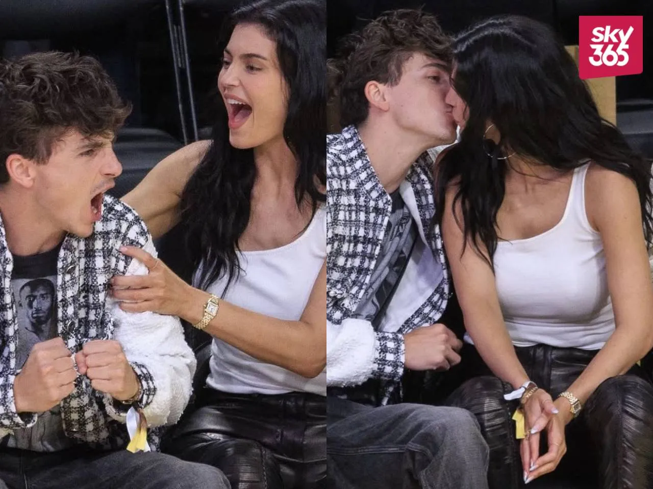 Timothée Chalamet and Kylie Jenner