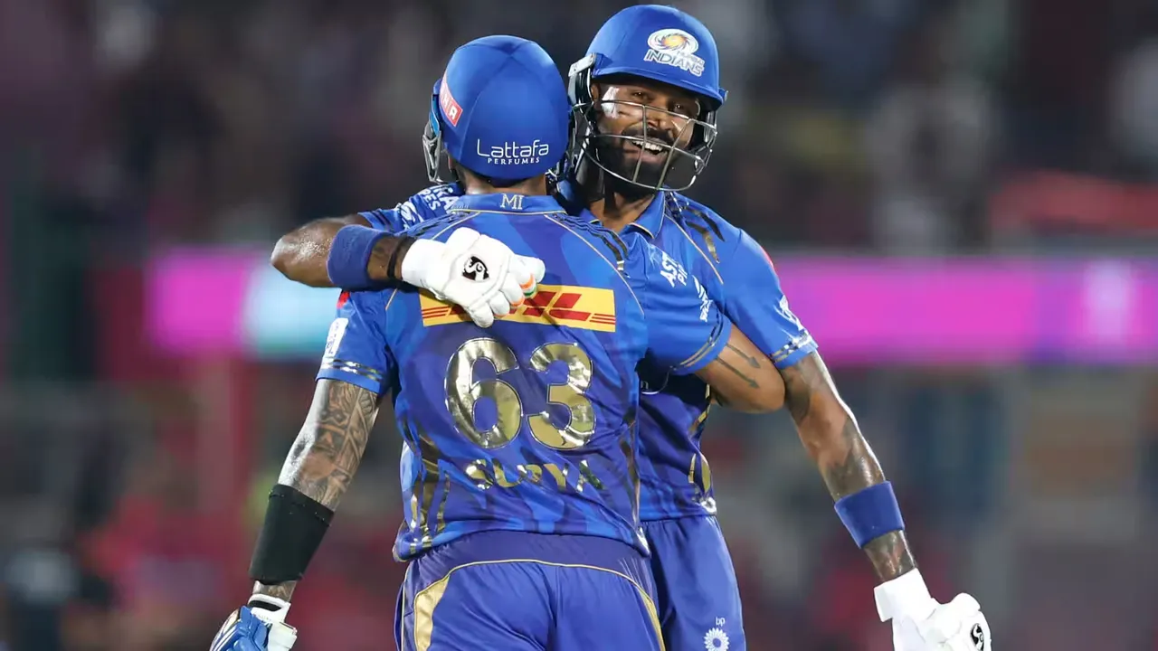 RR vs MI Match 50