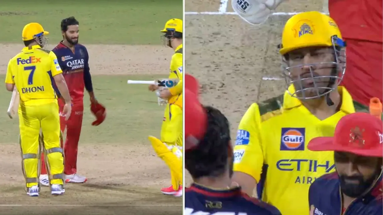 What did MS Dhoni and Rajat Patidar say after RCB vs CSK