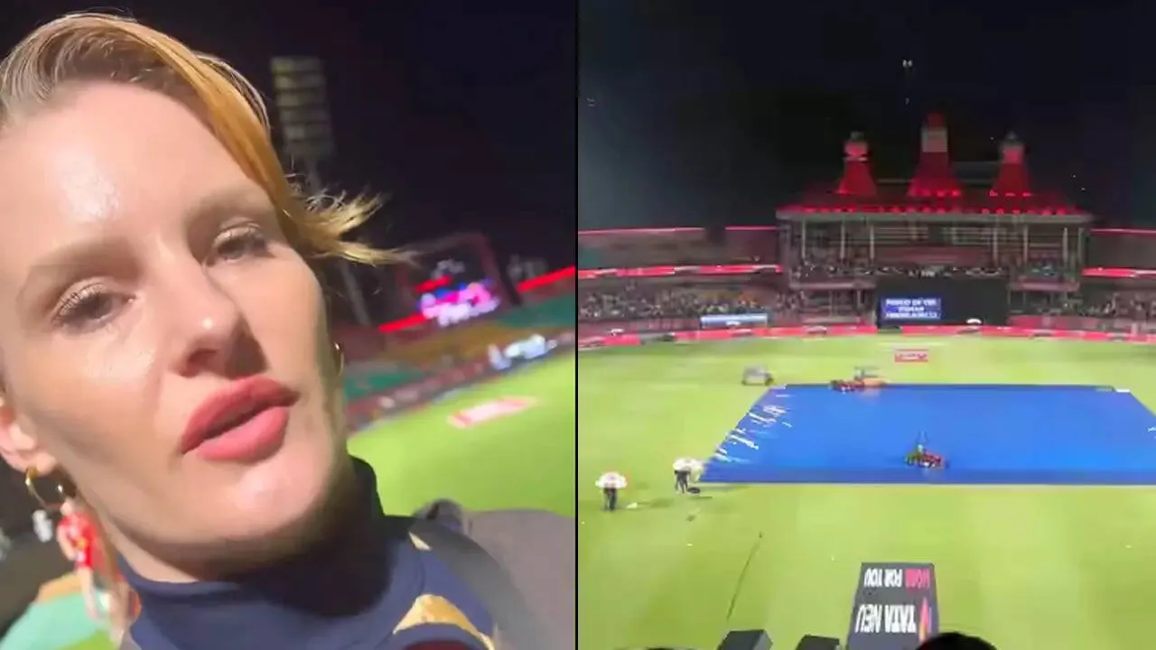  IPL cheerleader after PBKS vs DC game gets cancelled