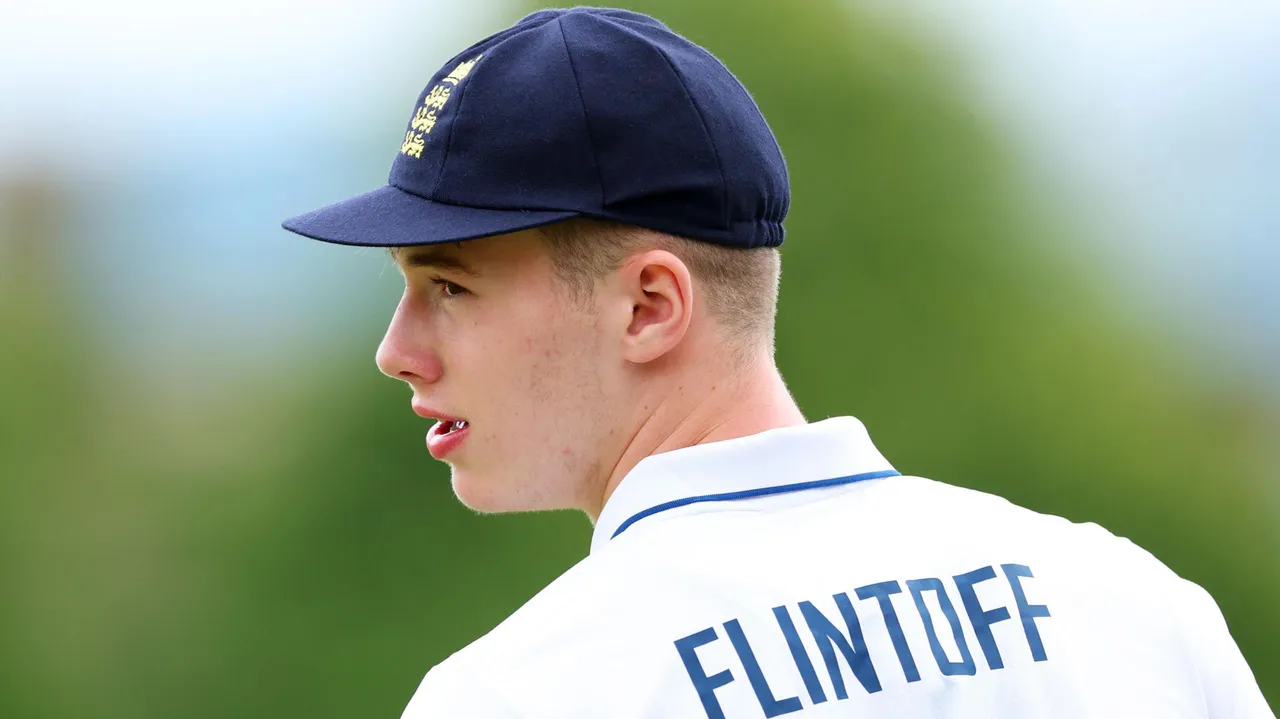 Andrew Flintoff’s son Rocky named in England U19 squad for India U19 series