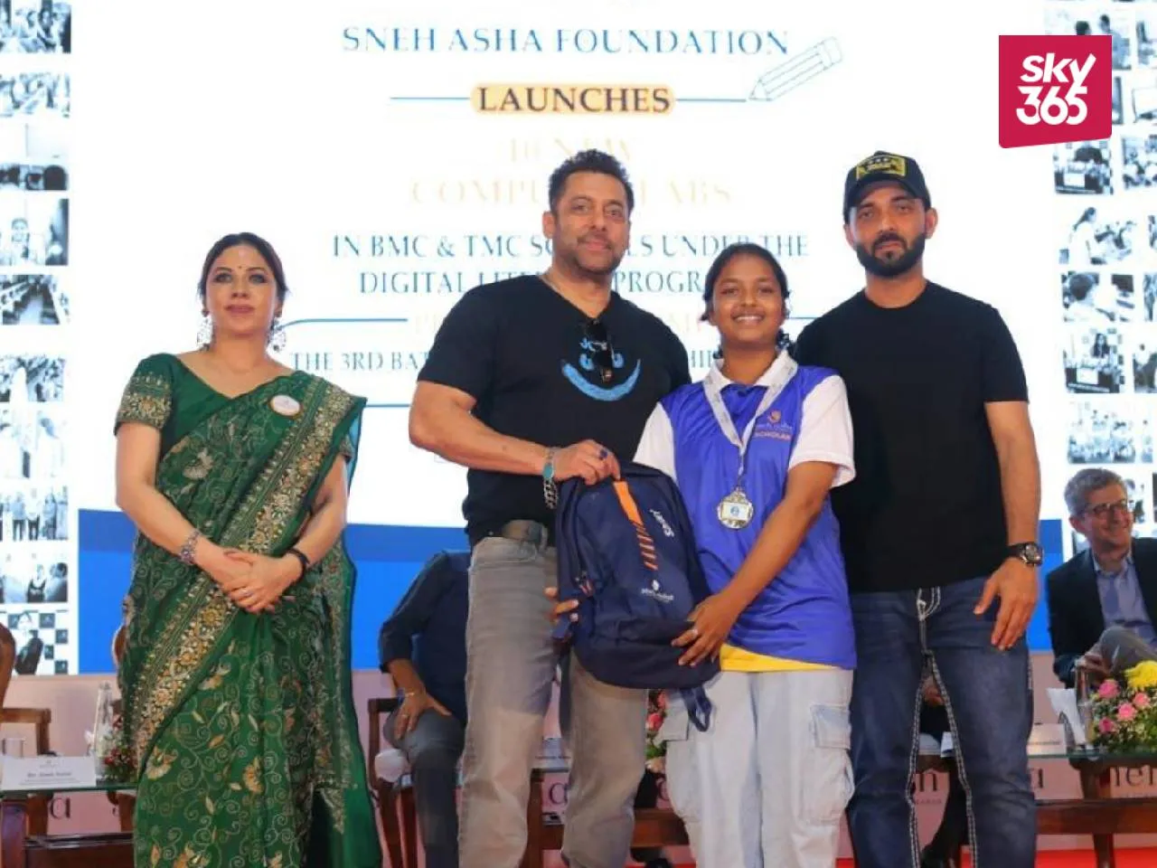 Ajinkya Rahane and Salman Khan