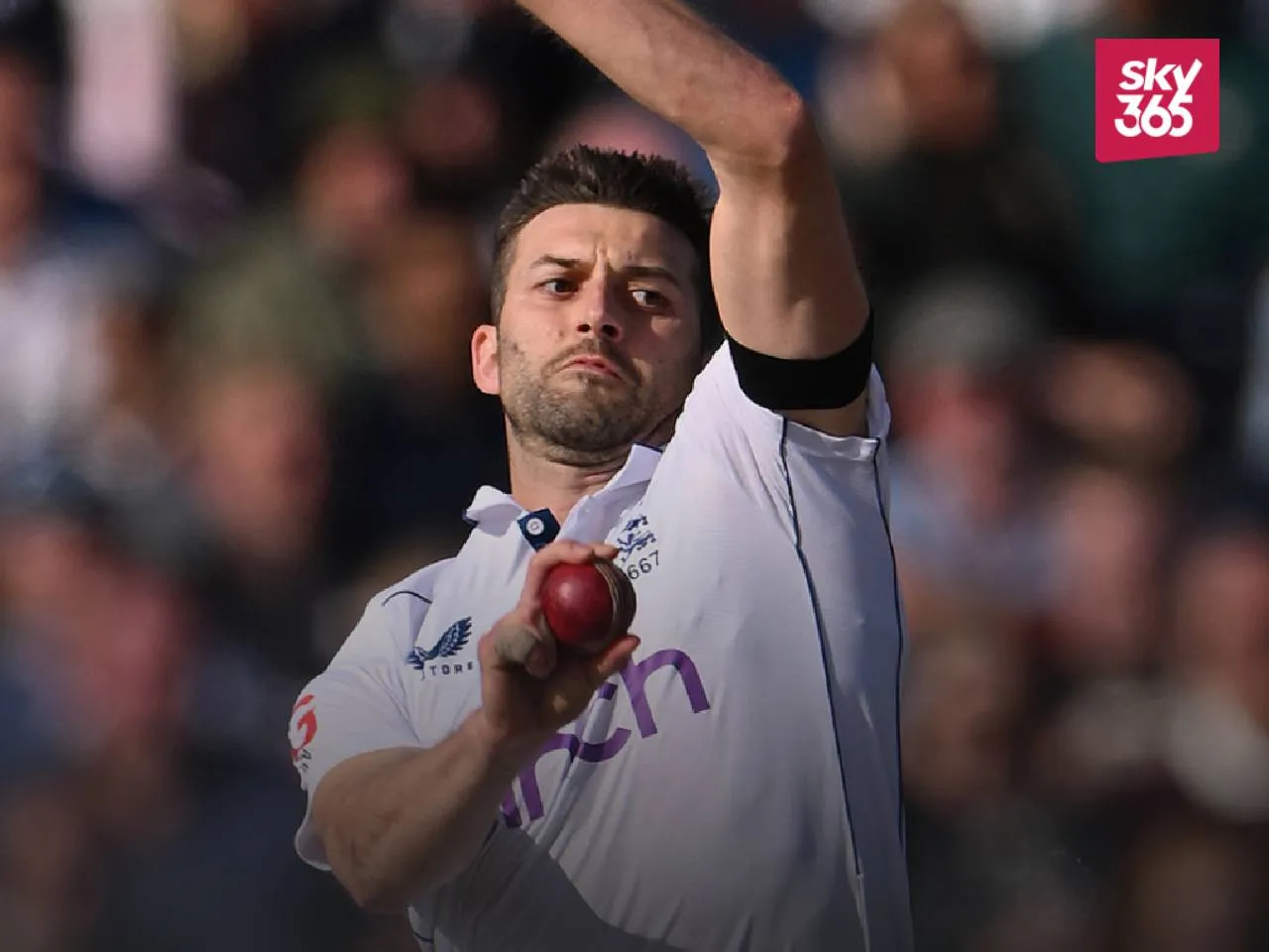 Mark Wood ENg vs IND