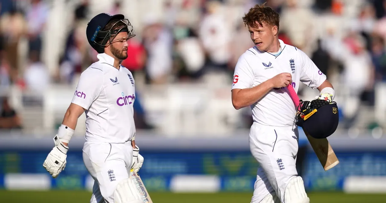 Ben Duckett hails centurion Ollie Pope