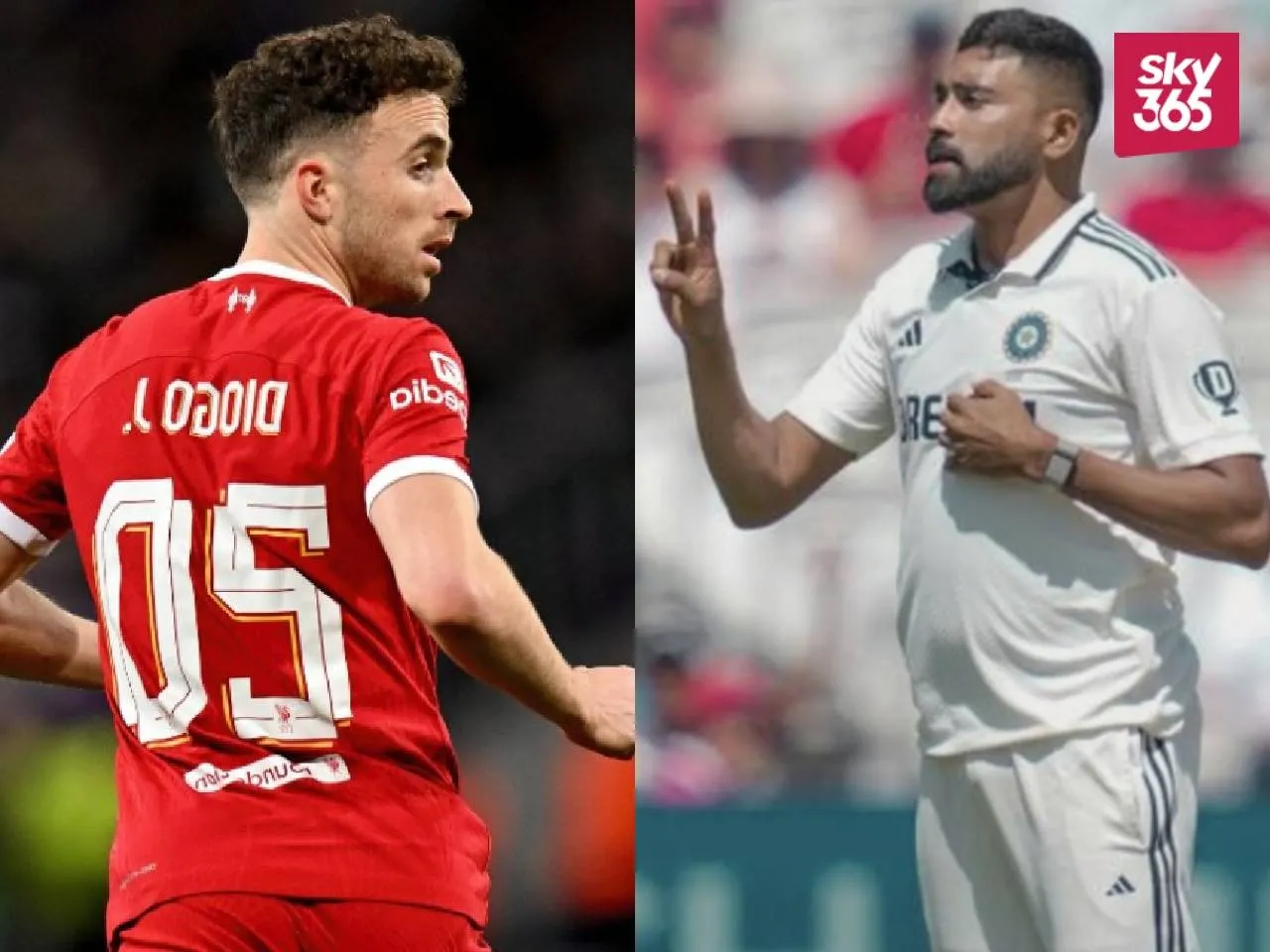 Mohammed Siraj's Tribute to Liverpool Star Diogo