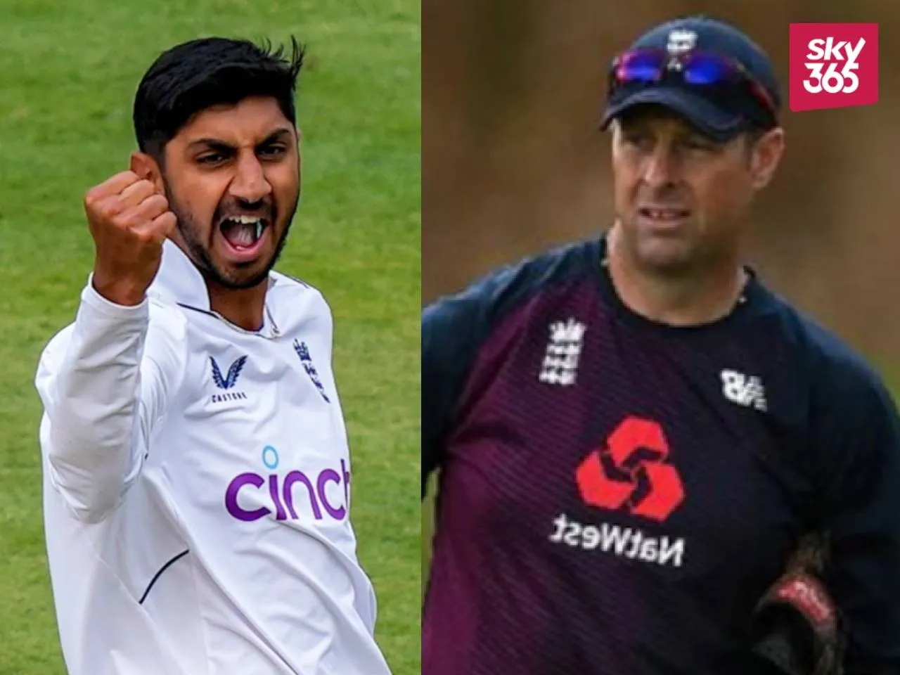 Shoaib Bashir Marcus Trescothick
