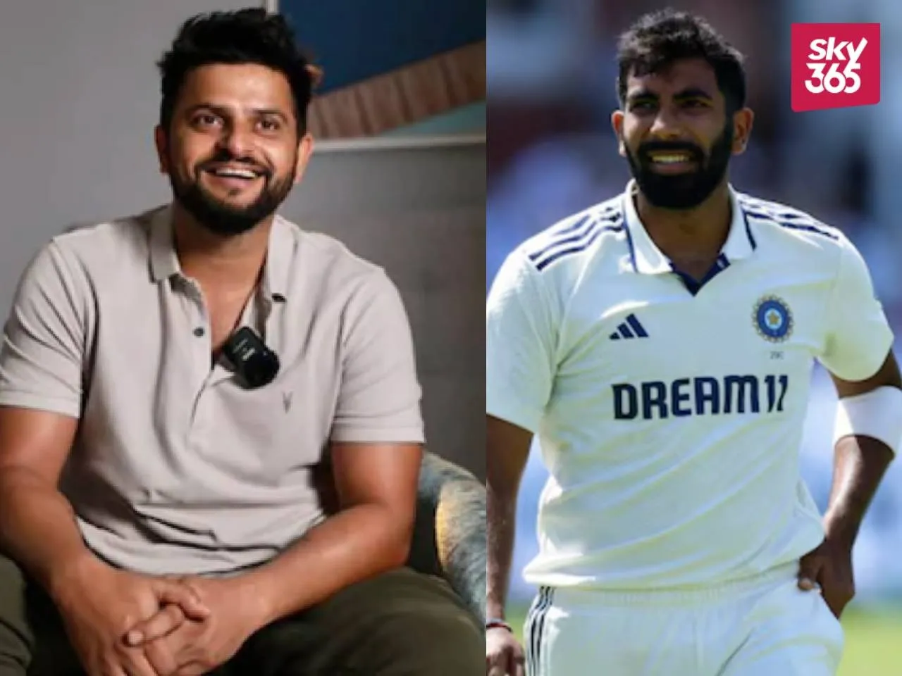 Suresh Raina and Jasprit Bumrah