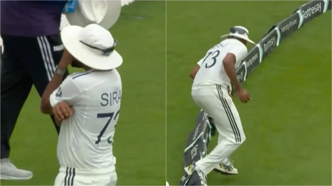 Nasser Hussain feels Mohammed Siraj’s lack of concentration as the reason behind Harry Brook getting a life