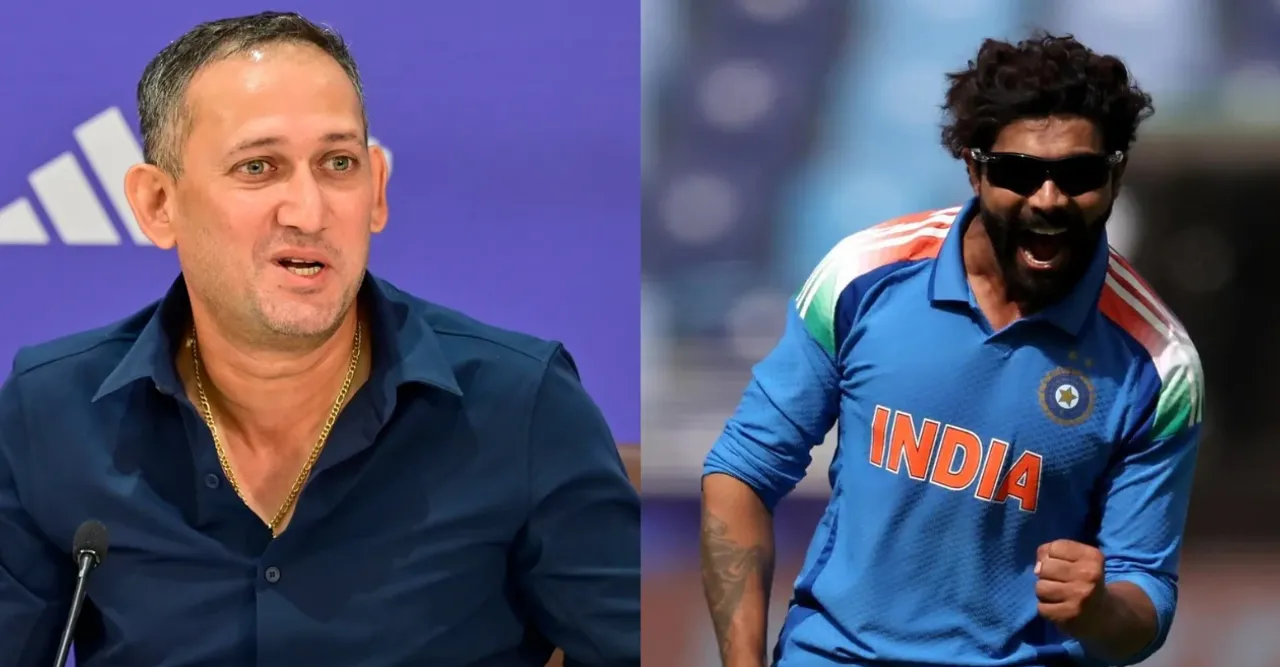 Ajit-Agarkar-Ravindra-Jadeja