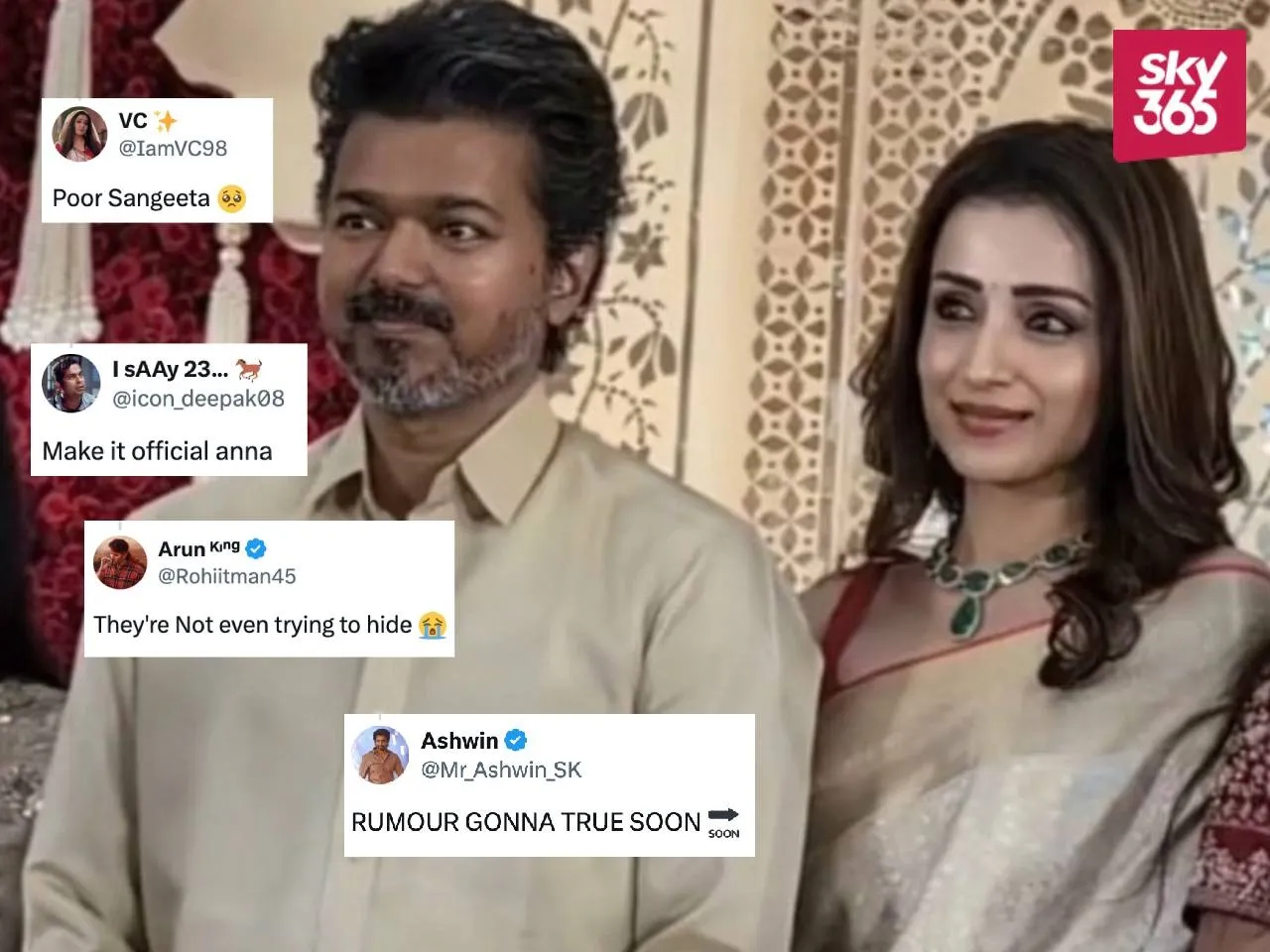 Vijay and Trisha