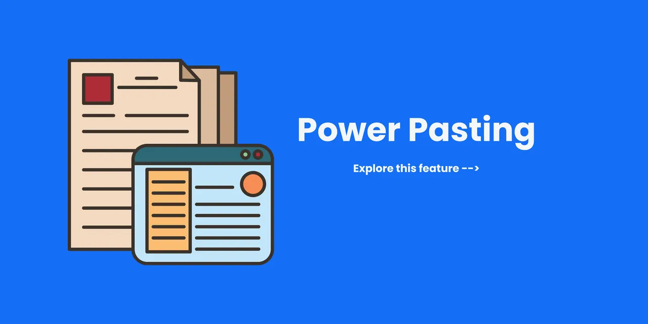 Power Pasting