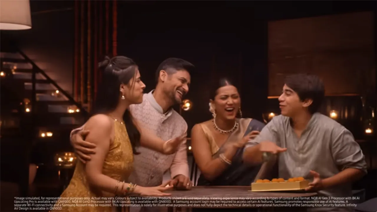 Samsungs latest AI TV campaign