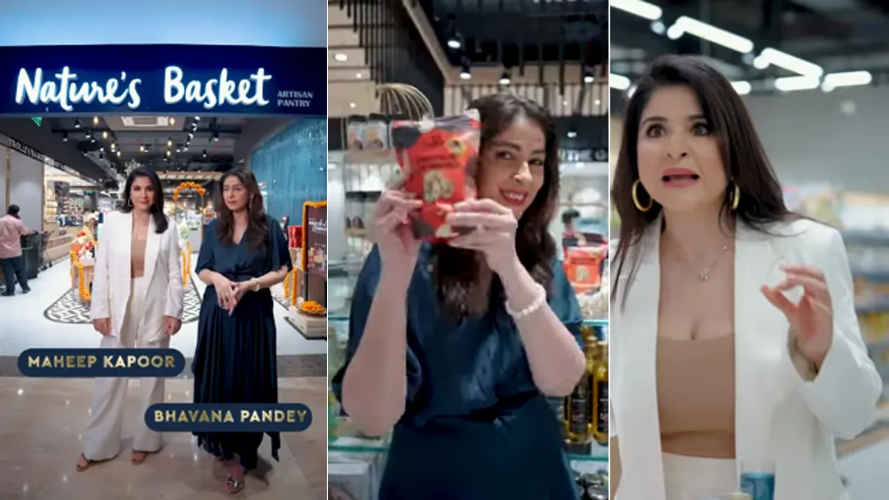Nature's Basket Maheep Bhavna Ad 