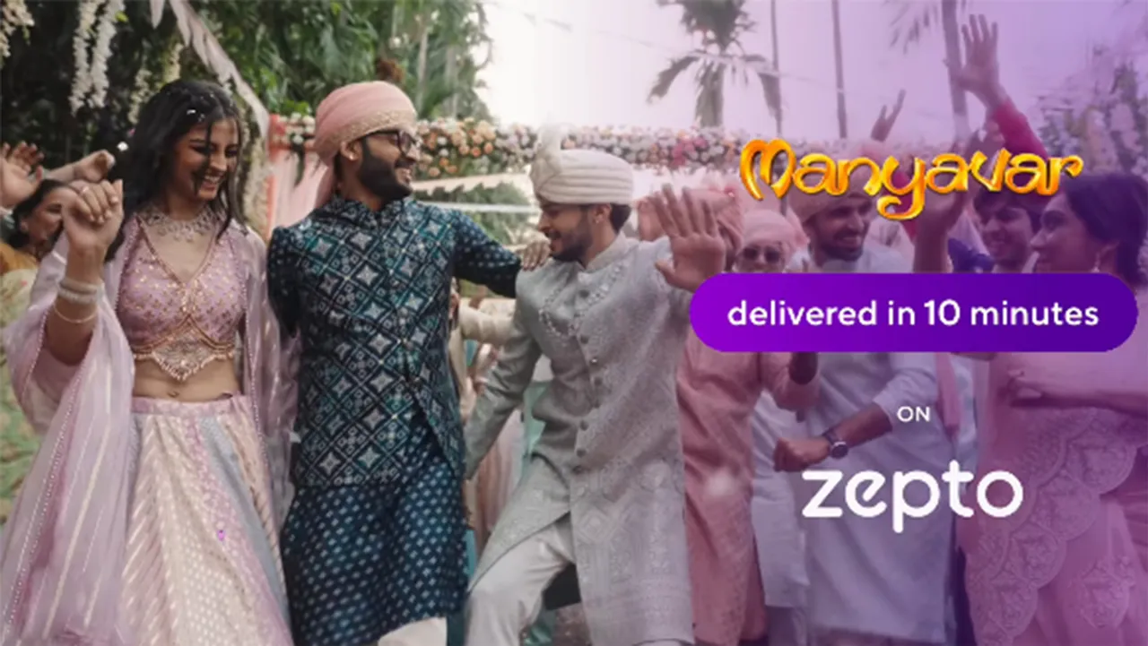 Manyavar Zepto new campaign
