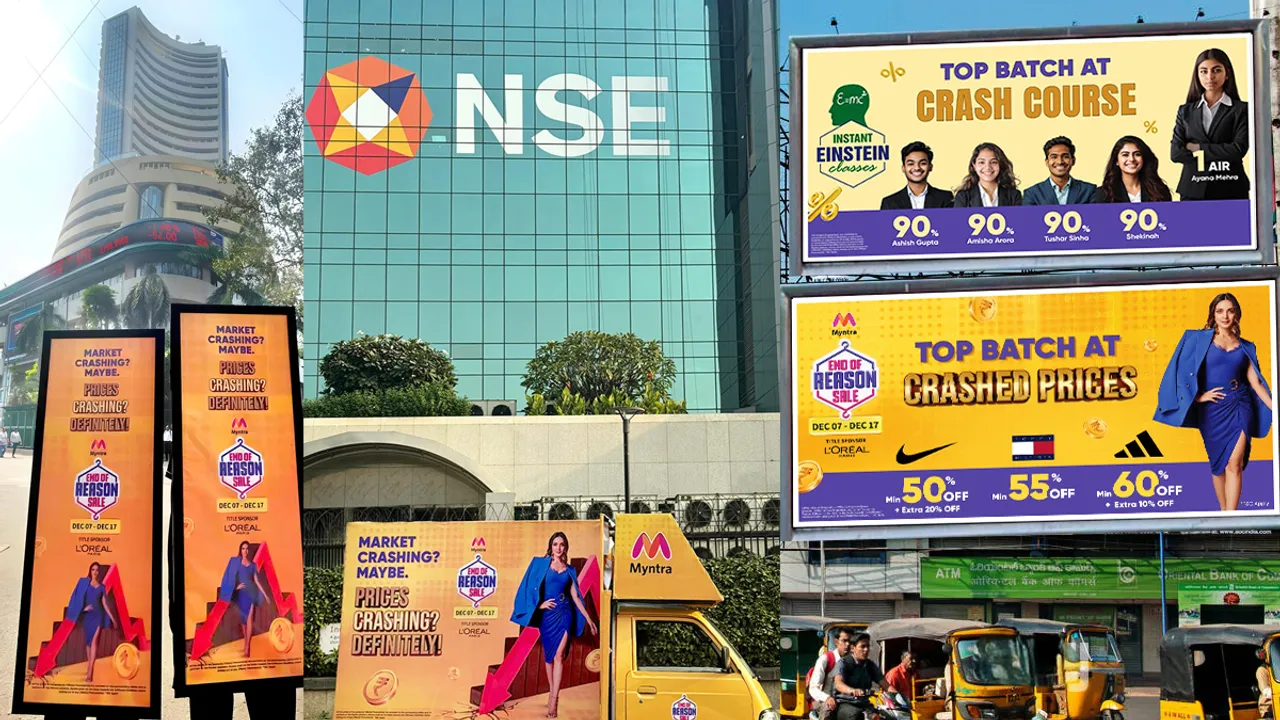 Myntra’s OOH activations