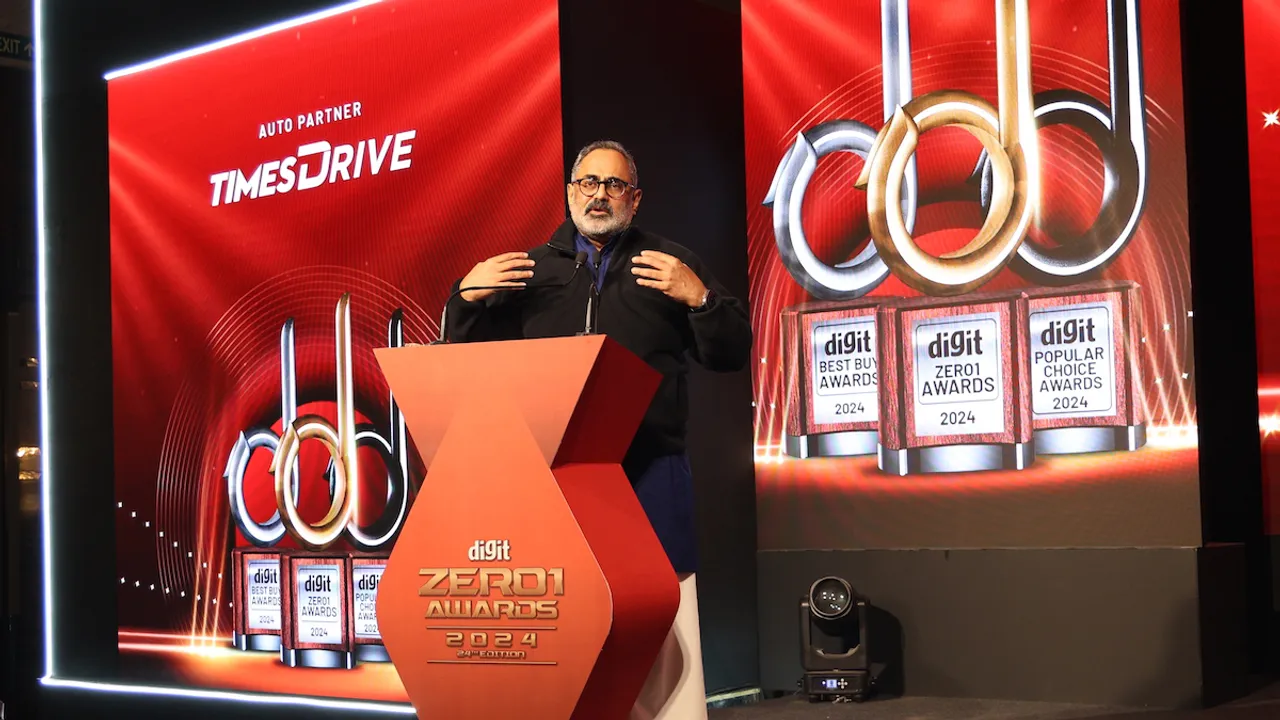 Former-Union-Minister-Rajeev-Chandrasekhar-at-Digit-Zero1-Awards-2024