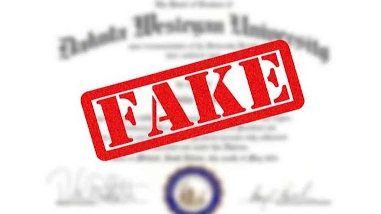 Fake award