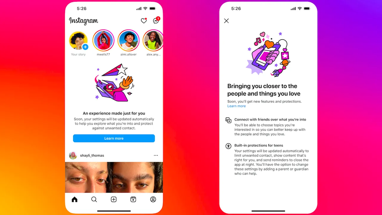 Teen Notifications