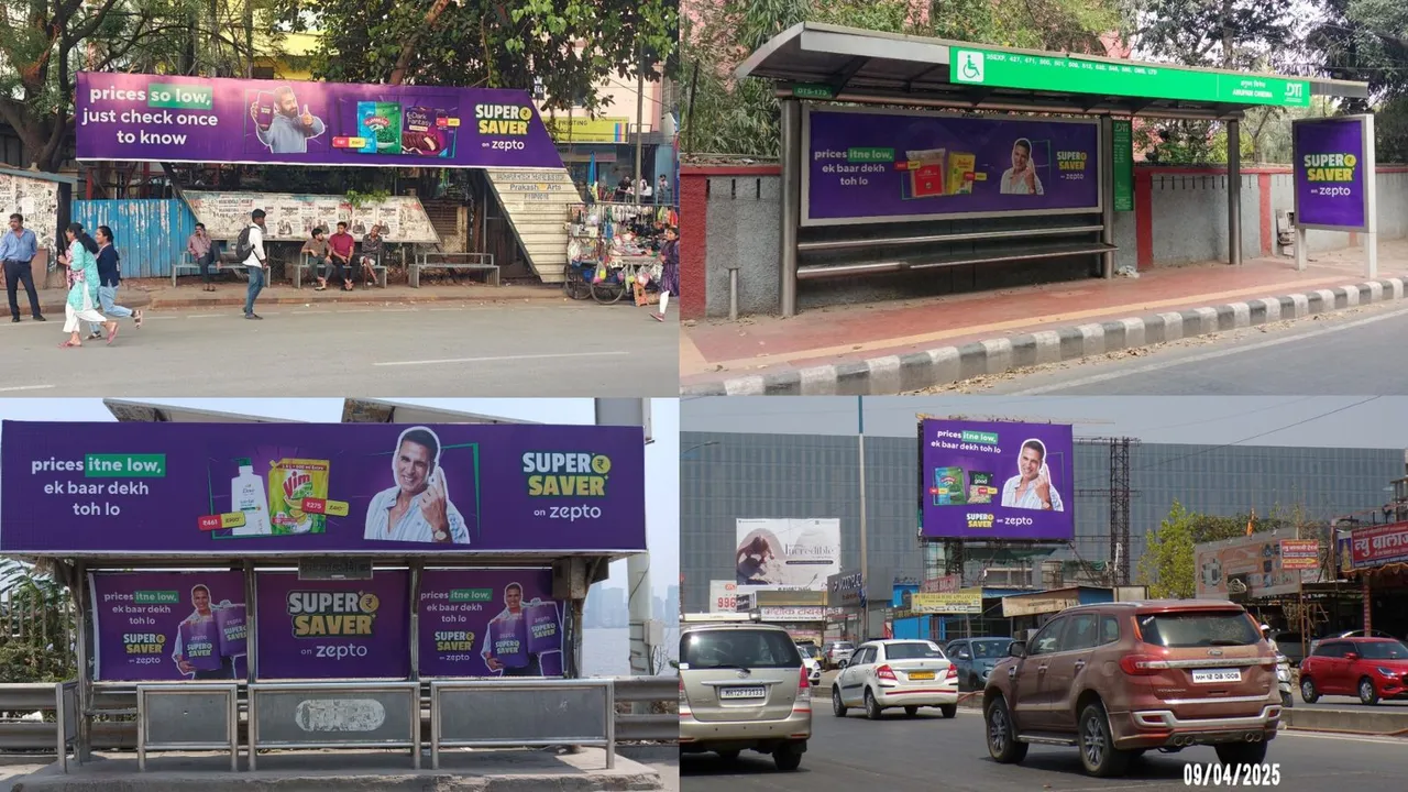 Zepto OOH campaign