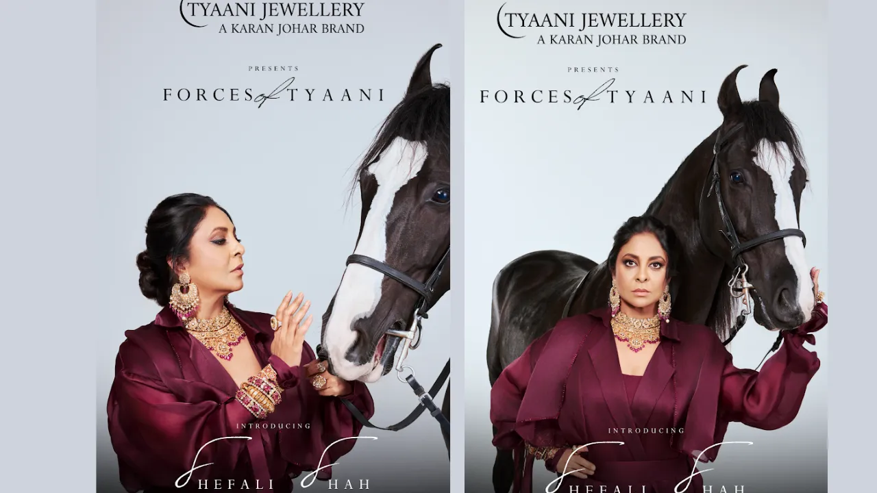 Tyaani Jewellery unveils ‘Forces of Tyaani’ campaign with actor Shefali Shah