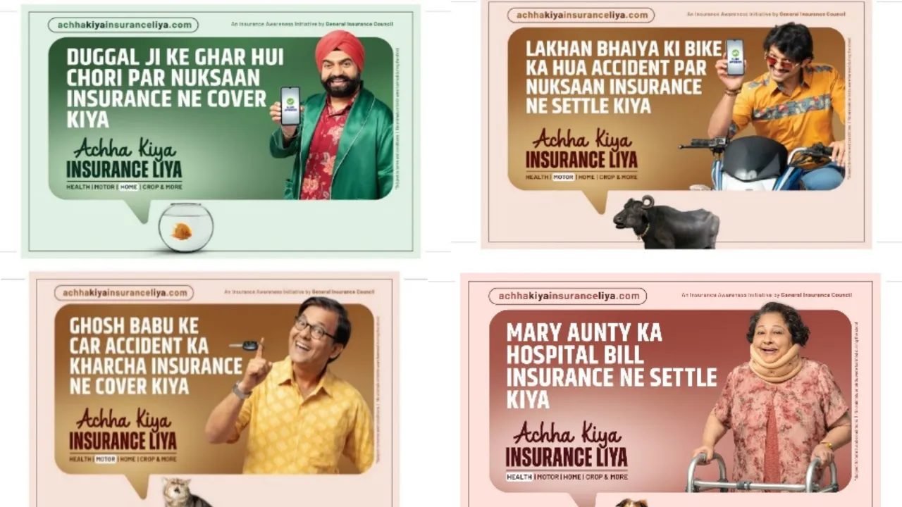 General Insurance Council unleashes ‘Achha Kiya Insurance Liya’ with pets taking the lead