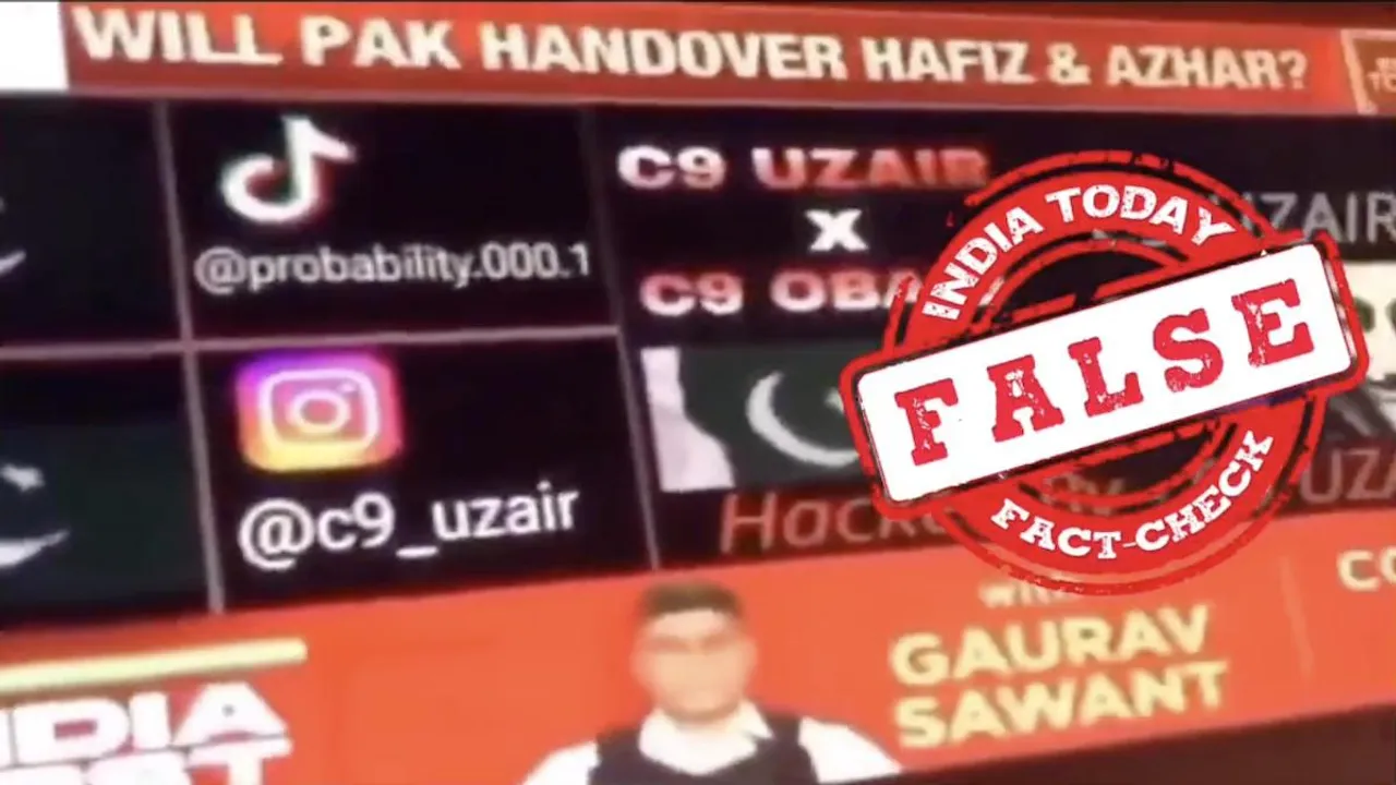 India Today fact check on Pakistani hacks