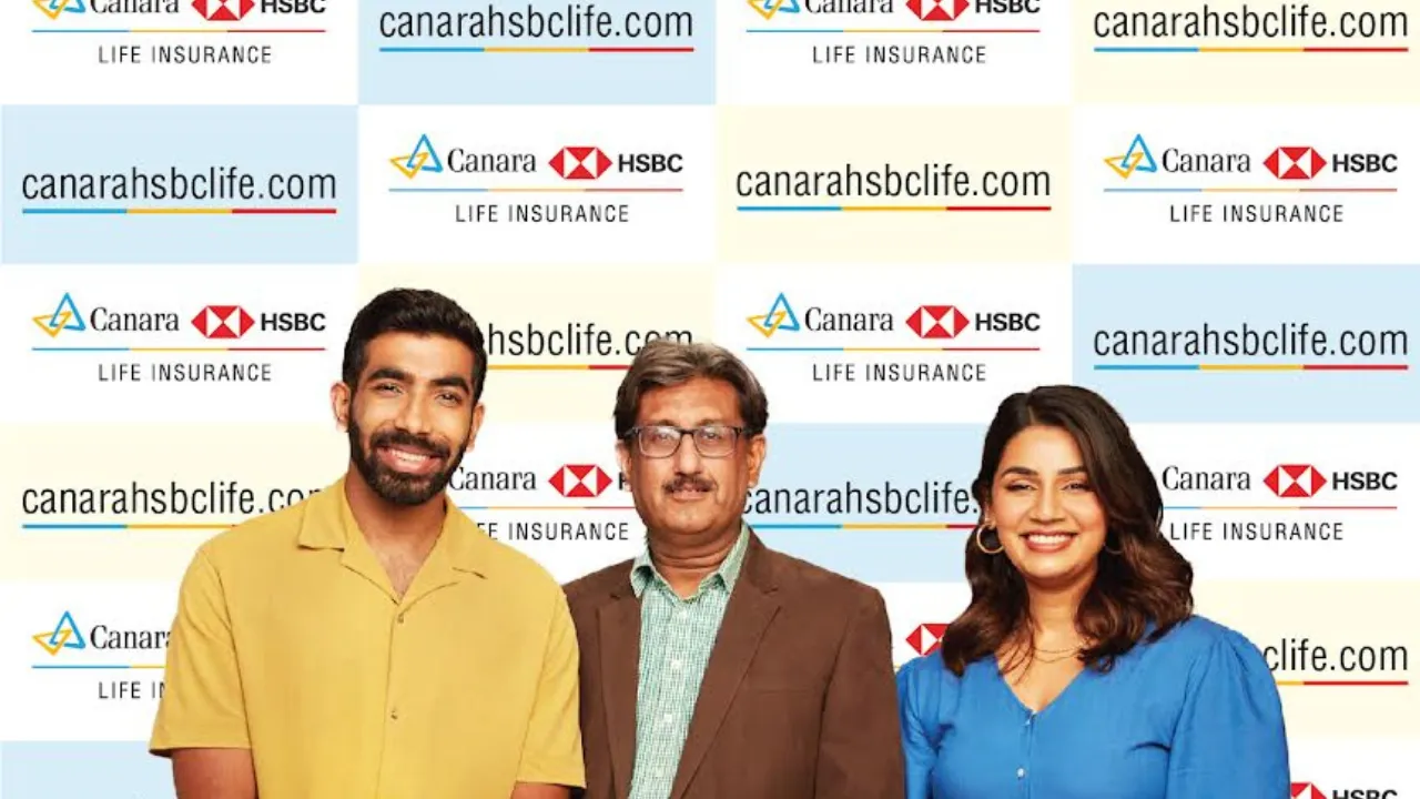 Canara HSBC Life Insurance appoints Jasprit Bumrah and Sanjana Ganesan as brand ambassadors
