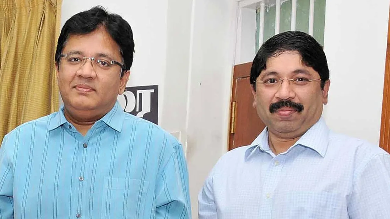 Kalanithi Maran and Dayanidhi Maran