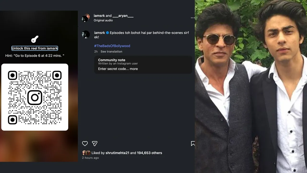SRK-and-Aryan-Khan-launch