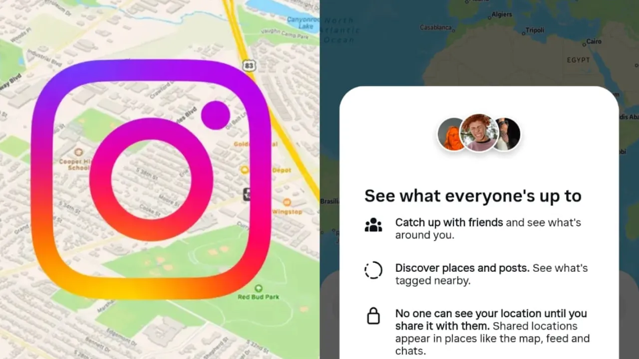 Instgarm map