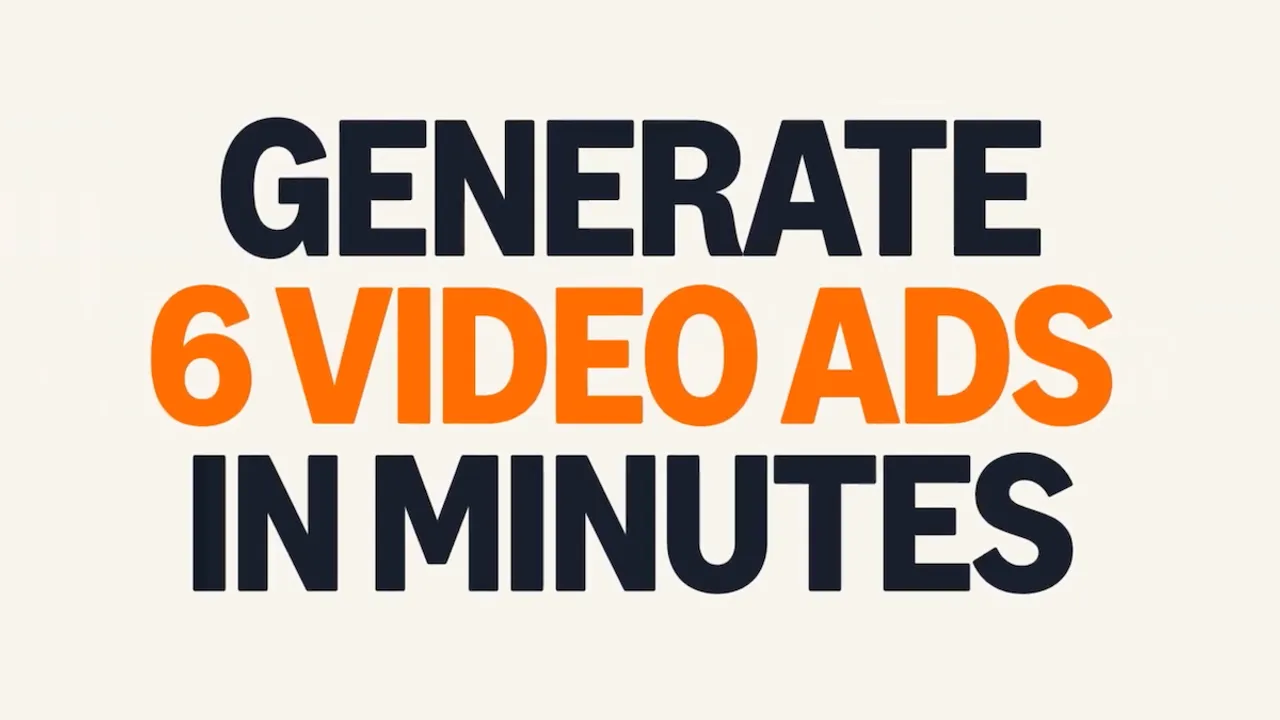 Amazon video ad generator