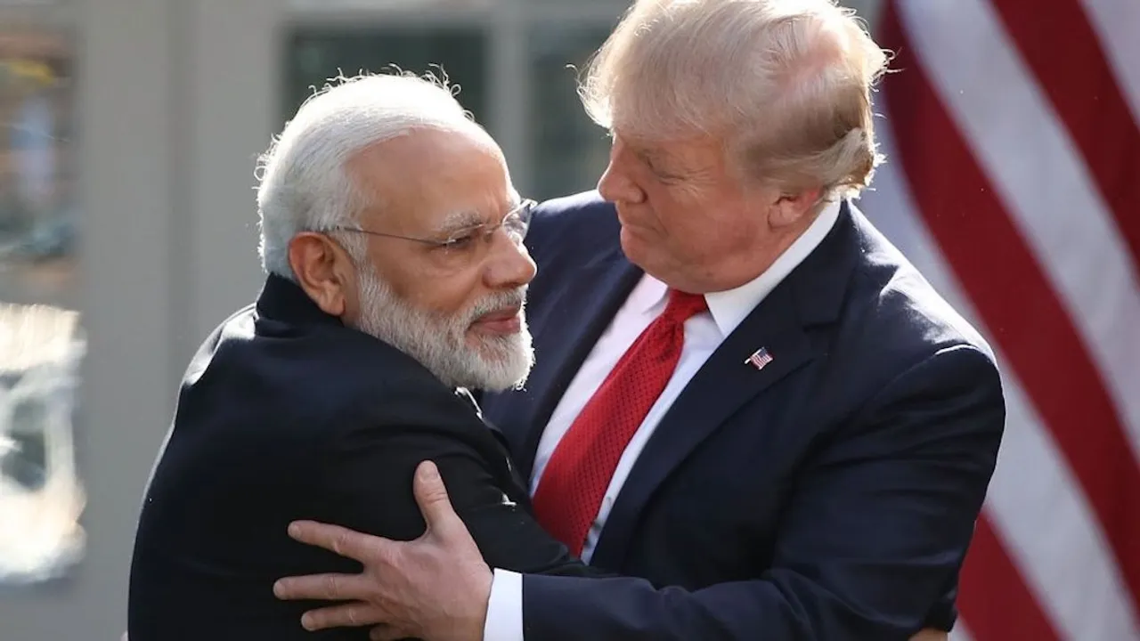 PM Modi with Trump