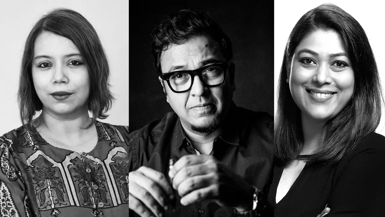 Pallavi Chakravarti, Raj Kamble and Mayuri Nikumbh 