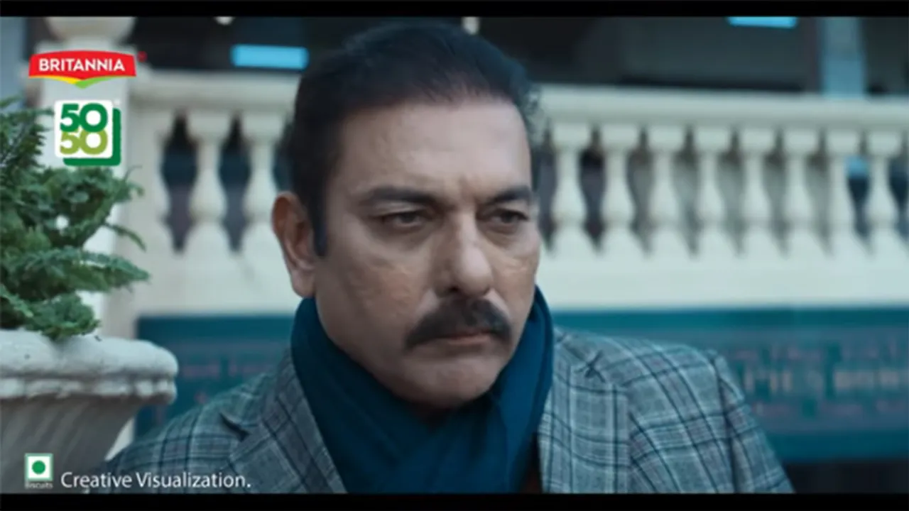 Ravi Shastri unveils his dual persona for Britannia 50-50