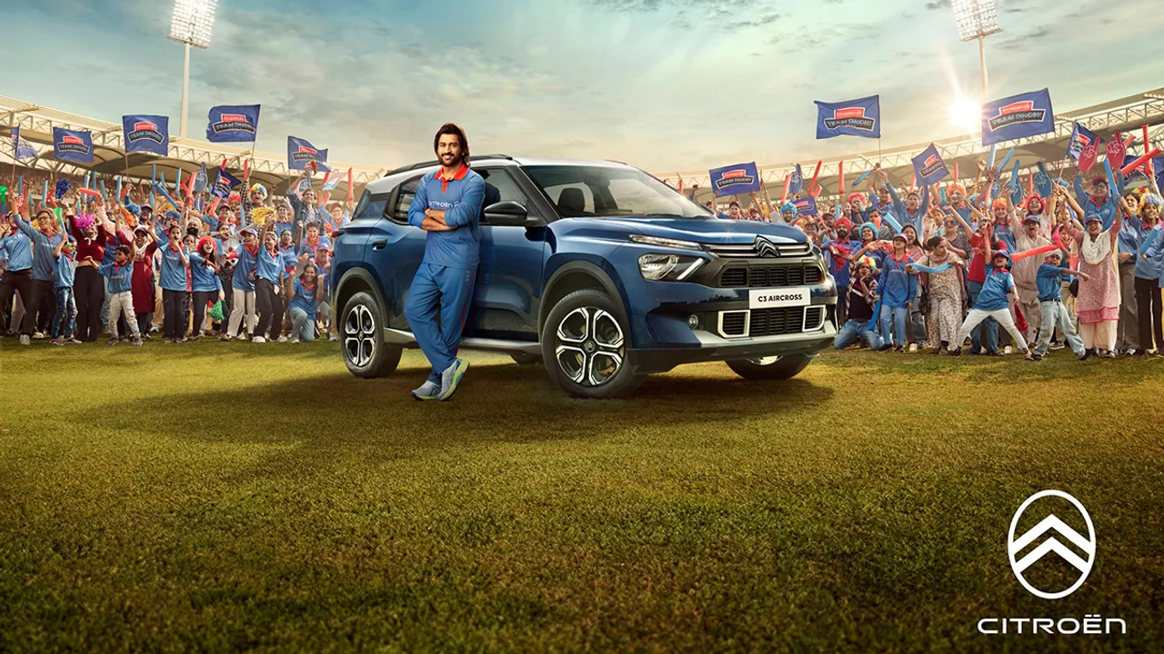 Citroën India, Mahendra Singh Dhoni, brand ambassador