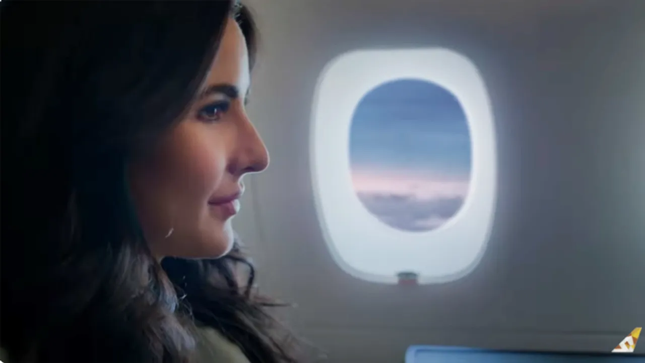 Katrina Kaif takes off in style with Etihad Airways