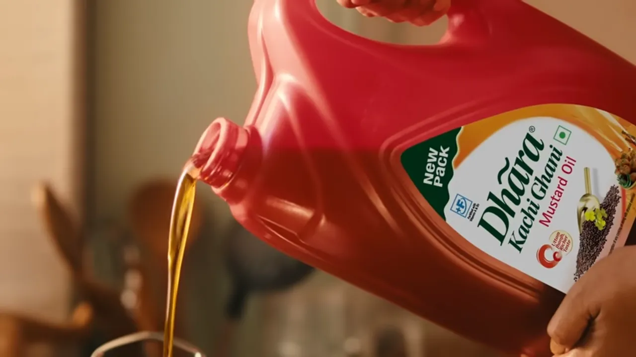 dhara oil ad