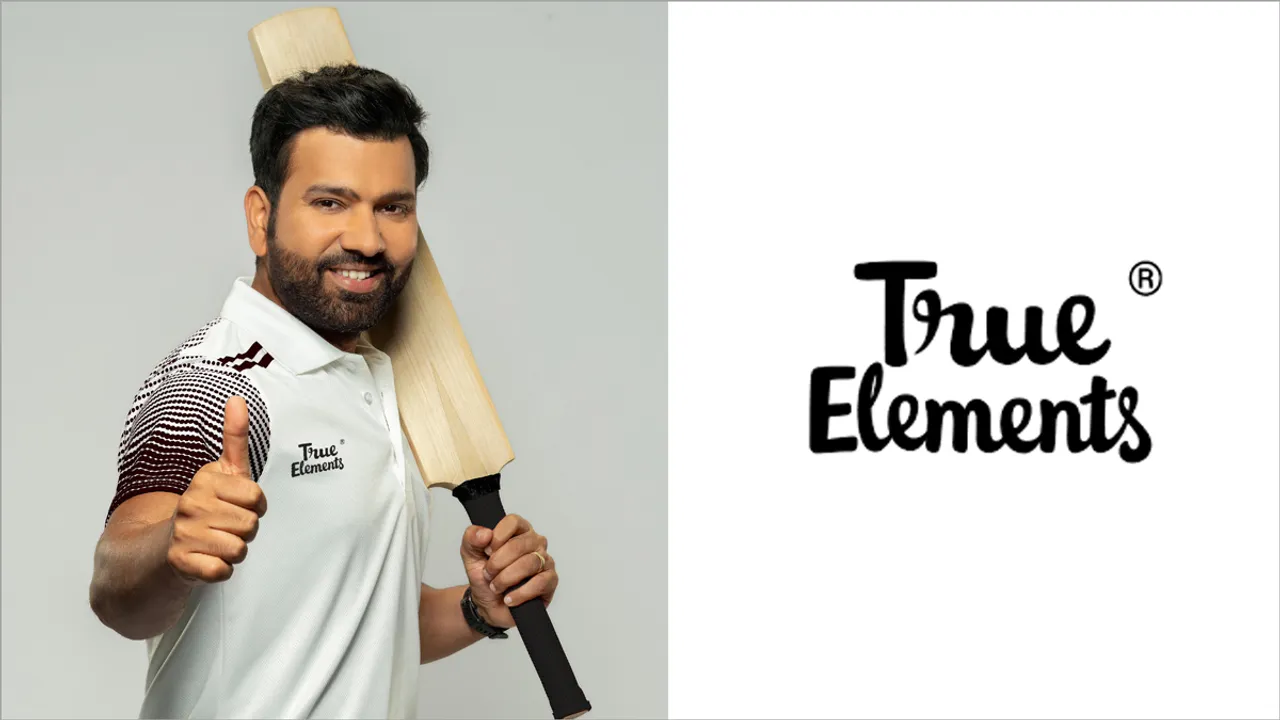 Rohit Sharma True Elements ad