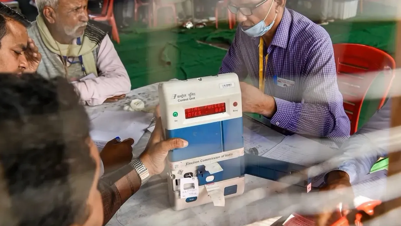 Vote counting evm