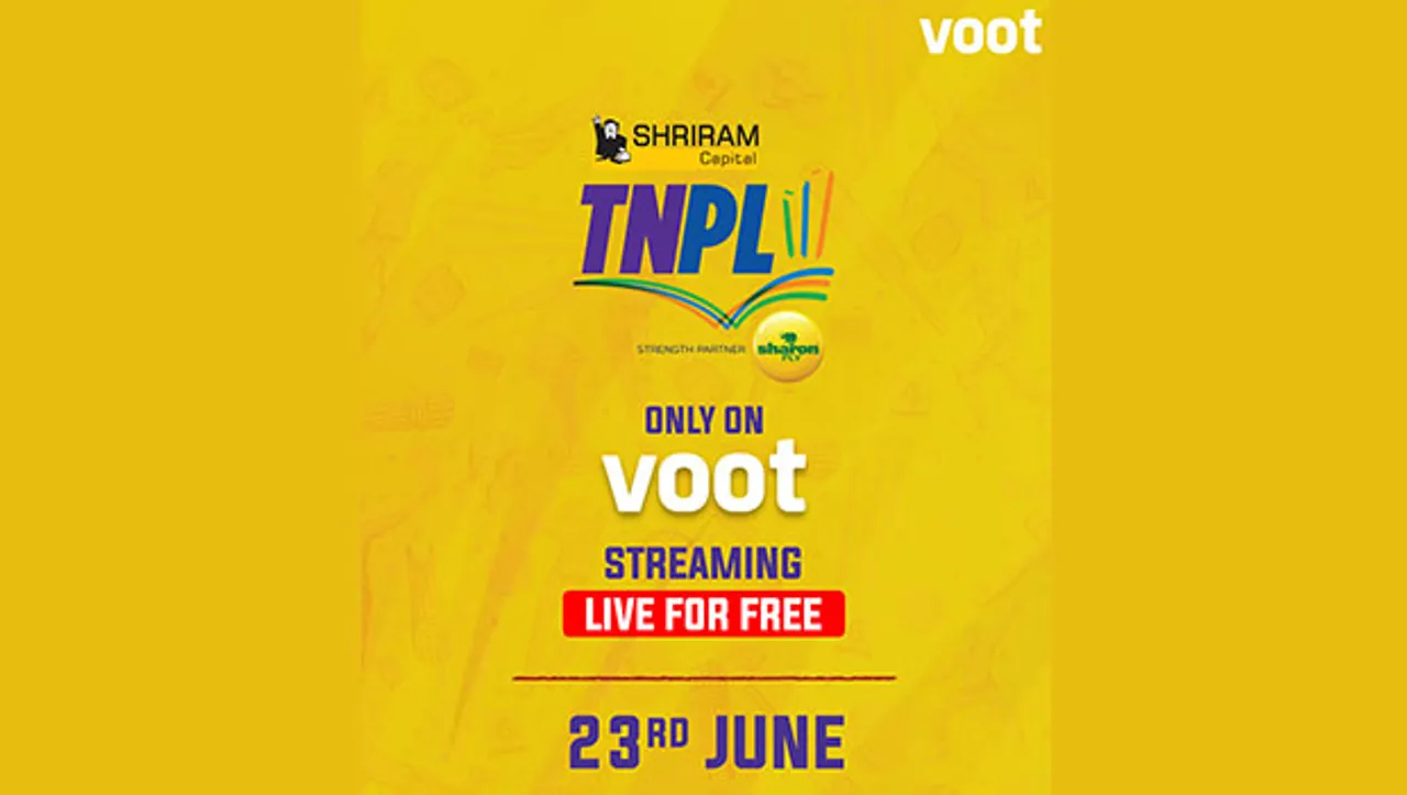 Voot to live stream season 6 of Tamil Nadu Premier League