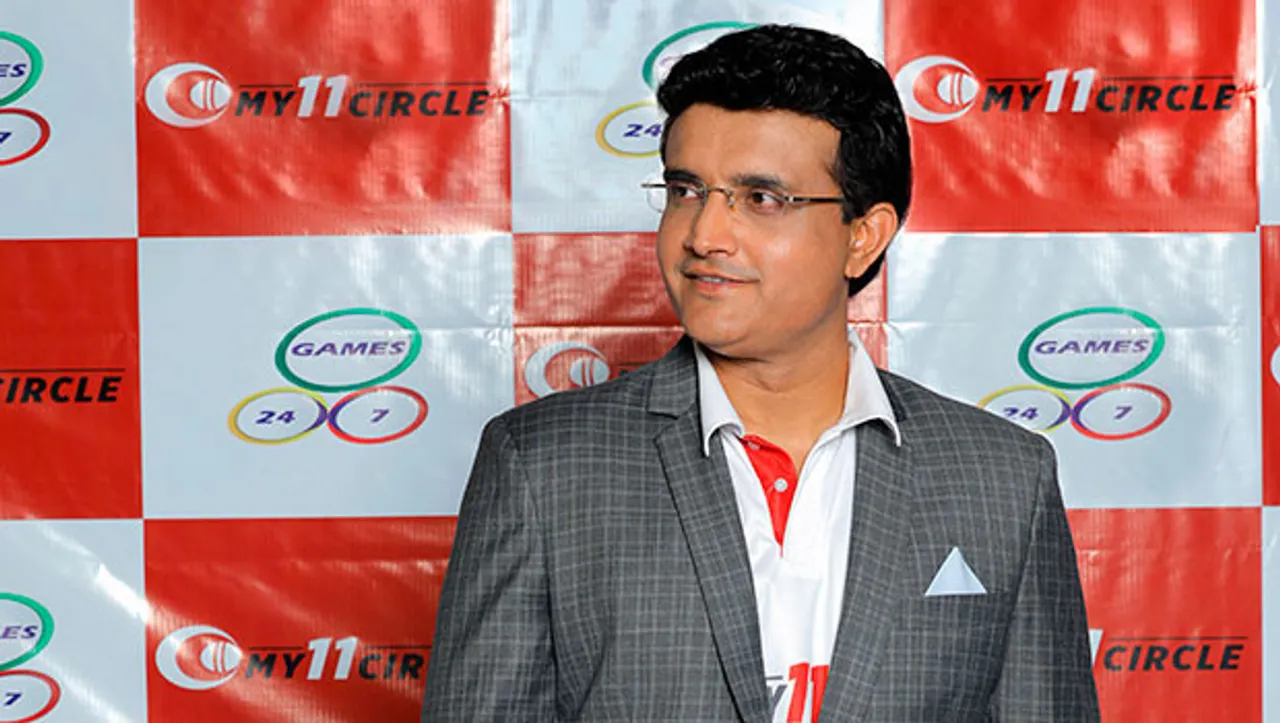 My11Circle ropes in Saurav Ganguly as brand ambassador