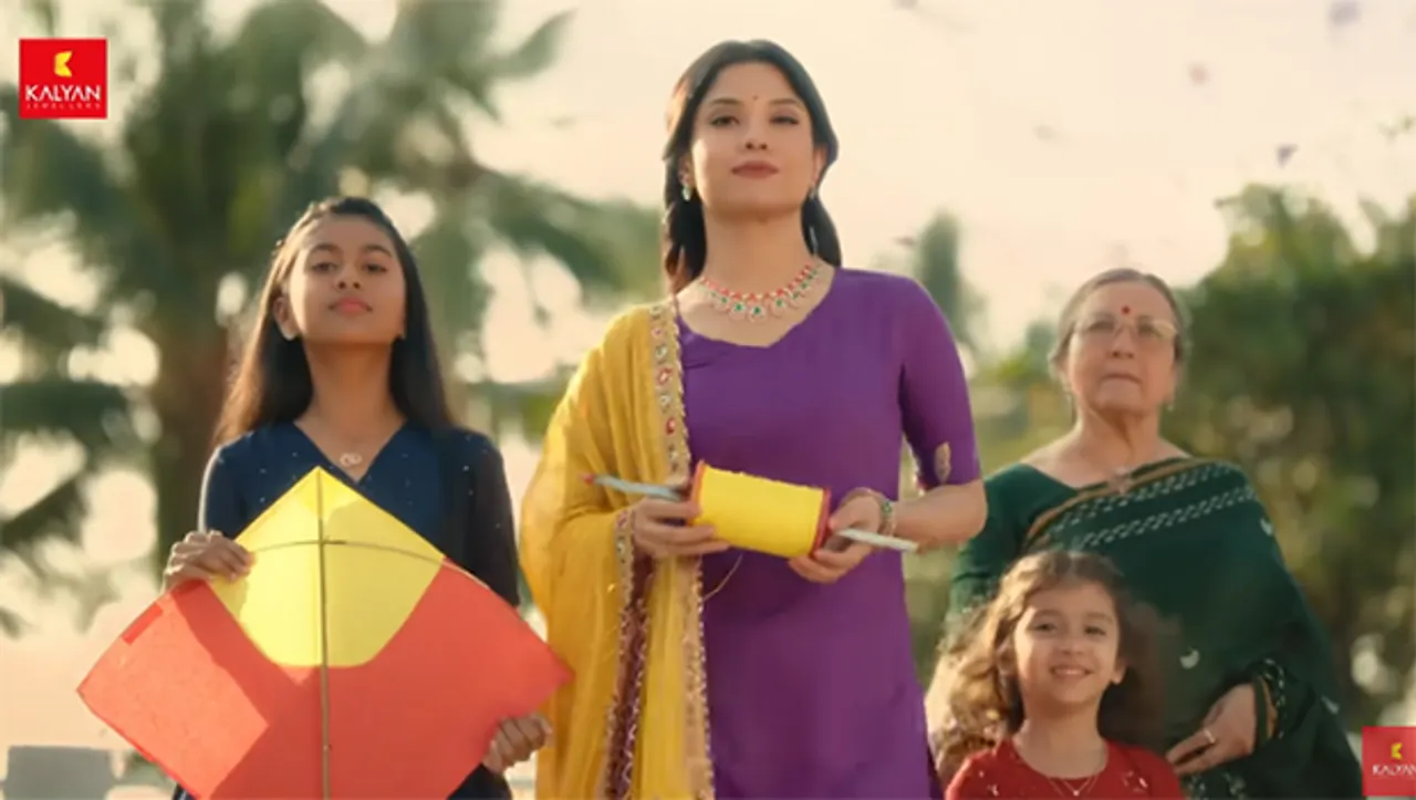 Kalyan Jewellers celebrates new beginnings in Uttarayan campaign featuring Kinjal Rajpriya